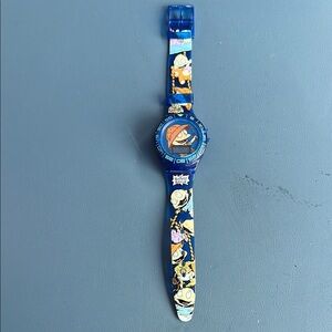 Kids Cartoon Character Blue Watch